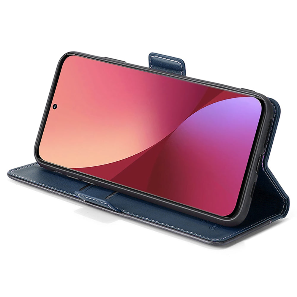 For Xiaomi Redmi Note 13 4G Magnetic Phone Case Dual-color PU Leather Stand Cover For Xiaomi Redmi Note 13 4G Magnetic Phone Case Dual-color PU Leather Stand Cover